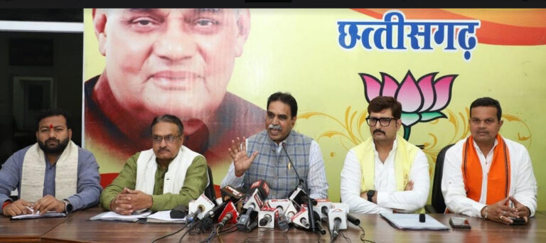 गरीबों के लिए केंद्र से आए चावल में कांग्रेस ने किया 5,127 करोड़ का घोटाला – मूणत