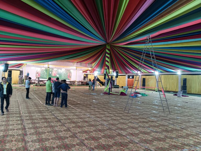 पं,ललित वल्लभ नागार्च की भागवत कथा आज से..1एकड़ में बनाया गया भव्य पंडाल..108 भागवत पोथी की 108 जोंडे करेगे पूजा अर्चना, निकाली जाएगी भव्य कलश यात्रा