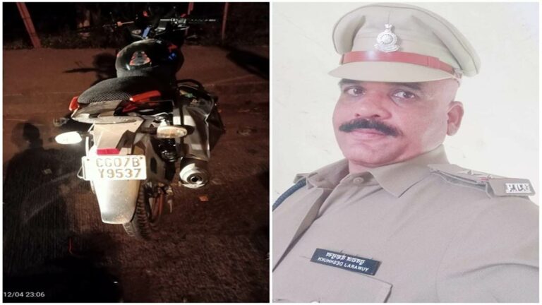 सड़क दुर्घटना में चौकी प्रभारी की दर्दनाक मौत, ड्यूटी के बाद जा रहे थे घर