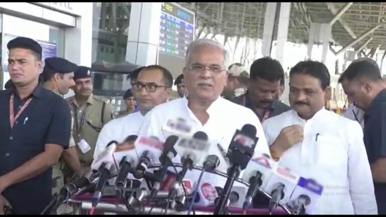 भाजपा नेताओं के इशारे पर हो रही है ईडी की कार्रवाई-भूपेश