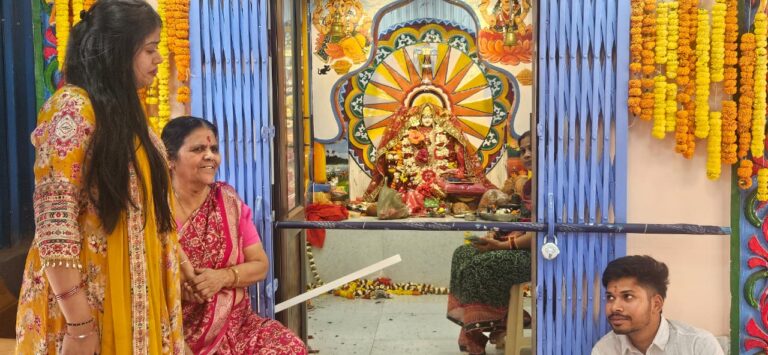 दुर्गा माता मंदिर का 50 वां स्थापना दिवस  श्रद्धा, हर्षोल्लास और भक्तिमय वातावरण में मनाया गया.